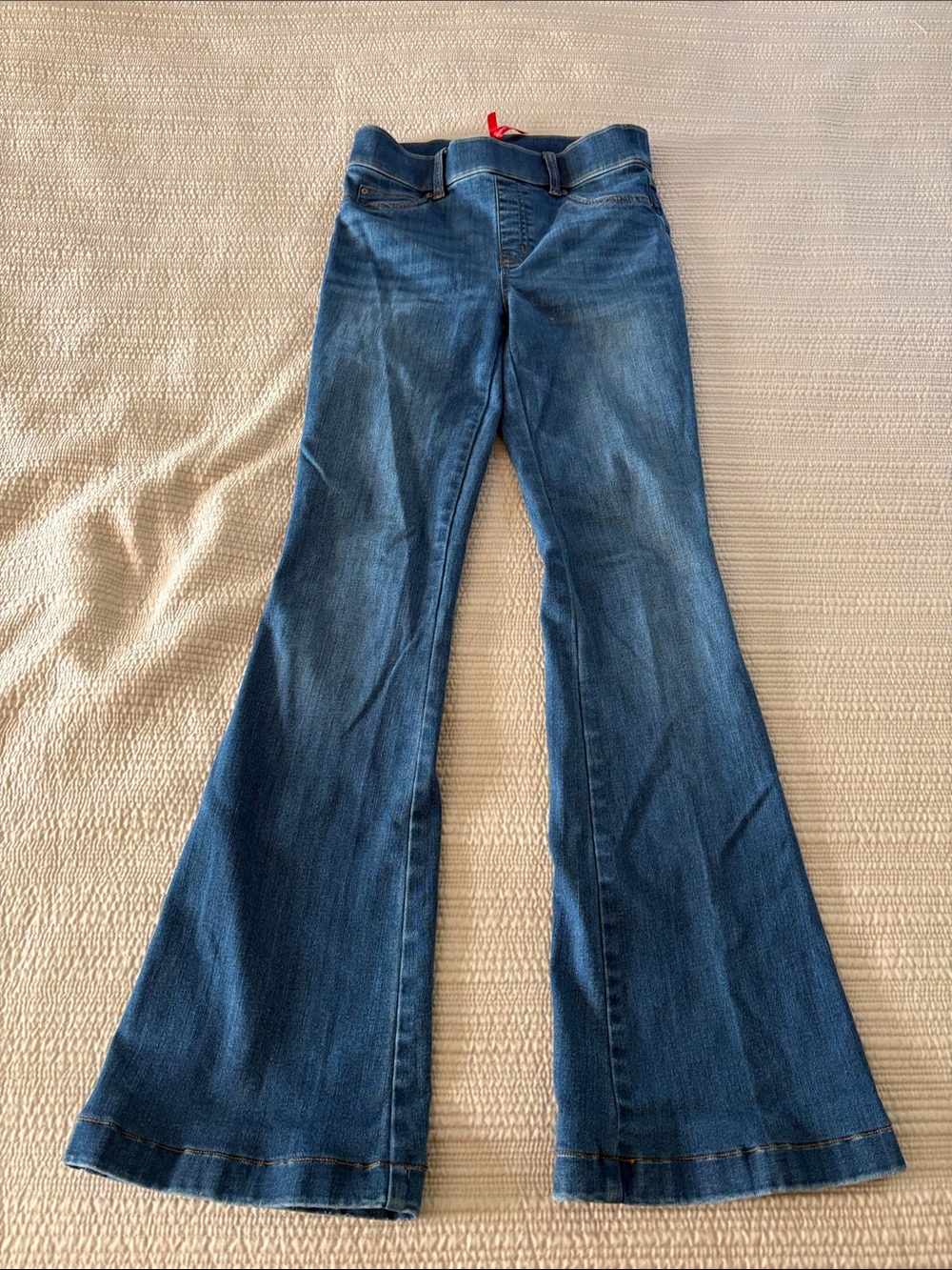 SPANX Flare Jeans with High-Rise Waist small